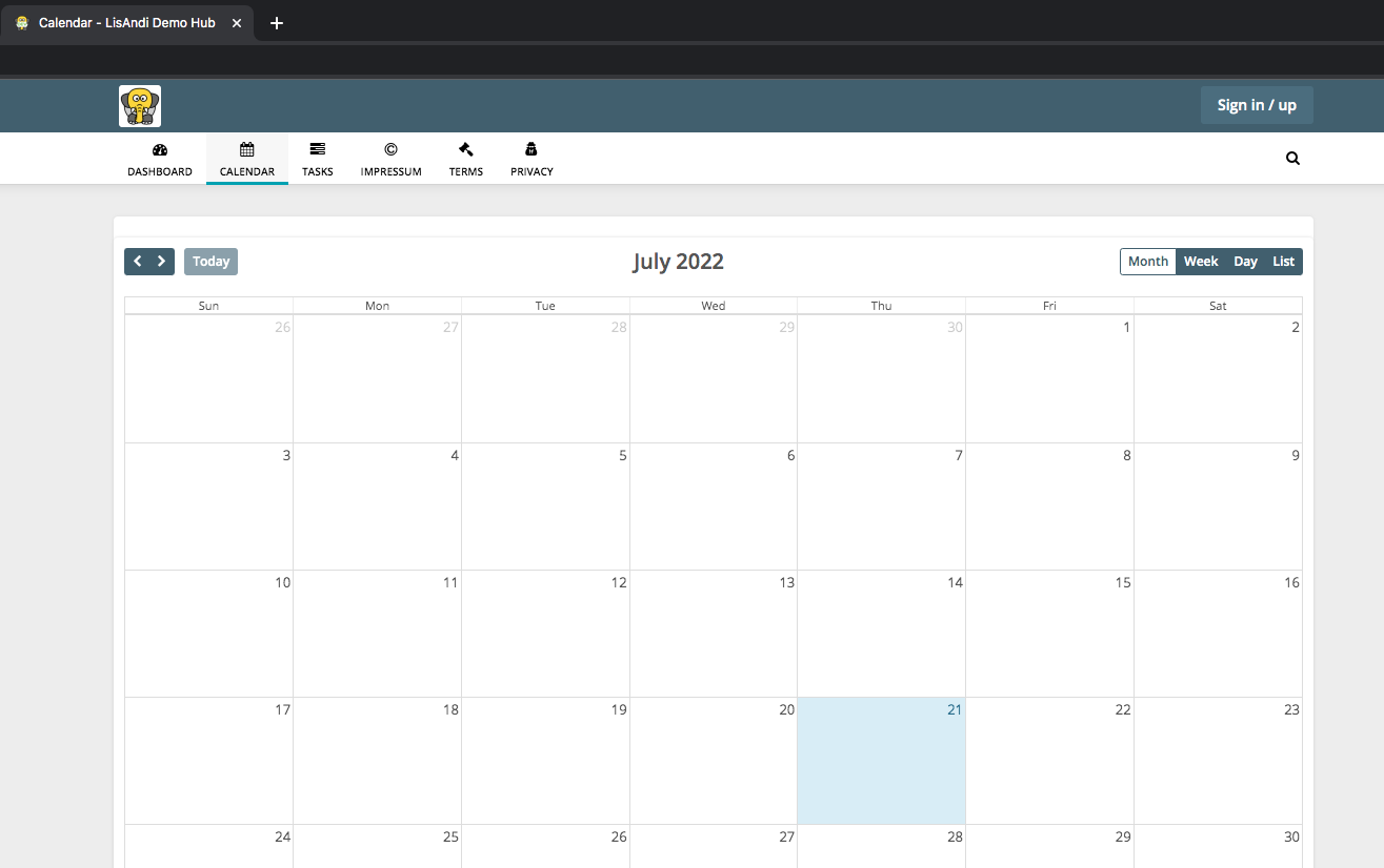 Defining home directory in config web php not working in multi tennant