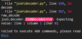 JSONDecodeError : Expecting value : line 1 column 1 (char 0) when ...