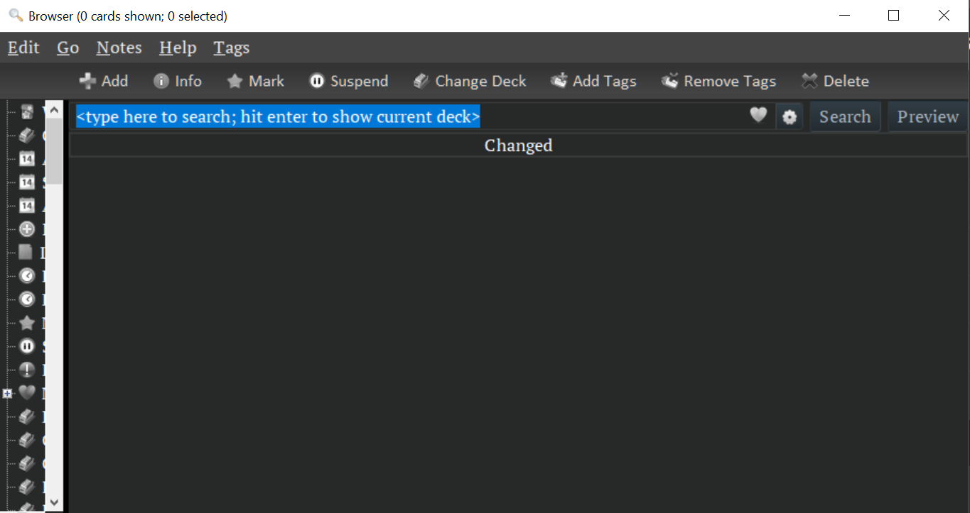 Enable in Dialogs" Hides Browser Tag Tree · Issue #23 · krassowski/Anki-Night-Mode  · GitHub