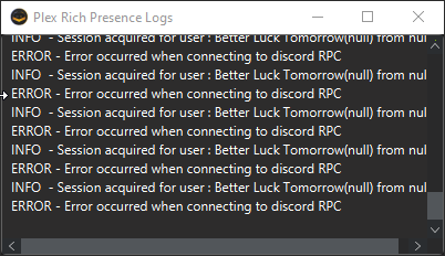 Error occured when connection to discord RPC · Issue #23 · Ombrelin ...