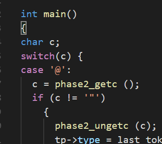 Syntax highlighting is wrong when using double-quote as a char ...