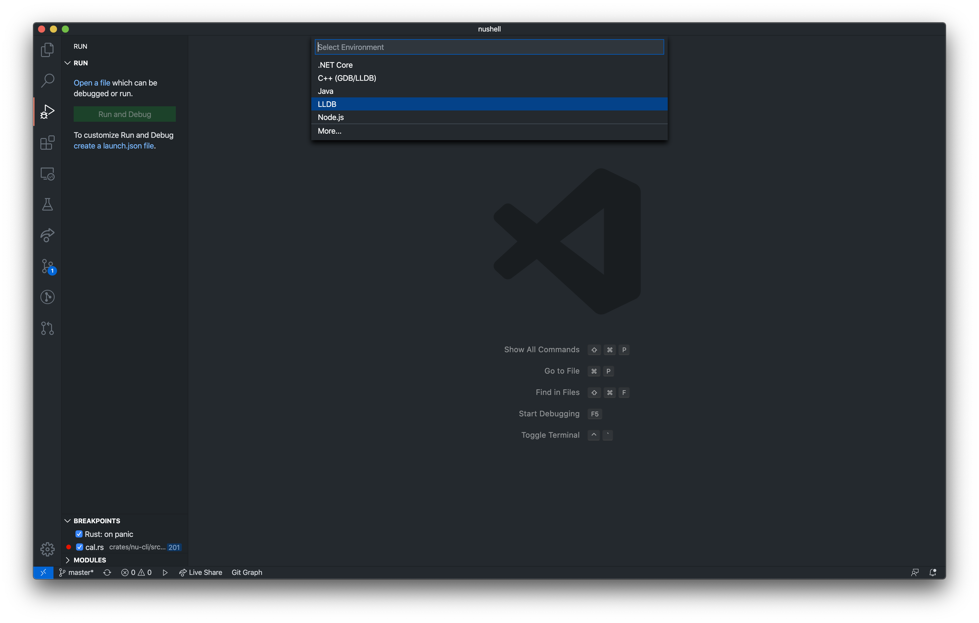 Provide VS Code debug support for Nushell · Issue #1887 · nushell ...
