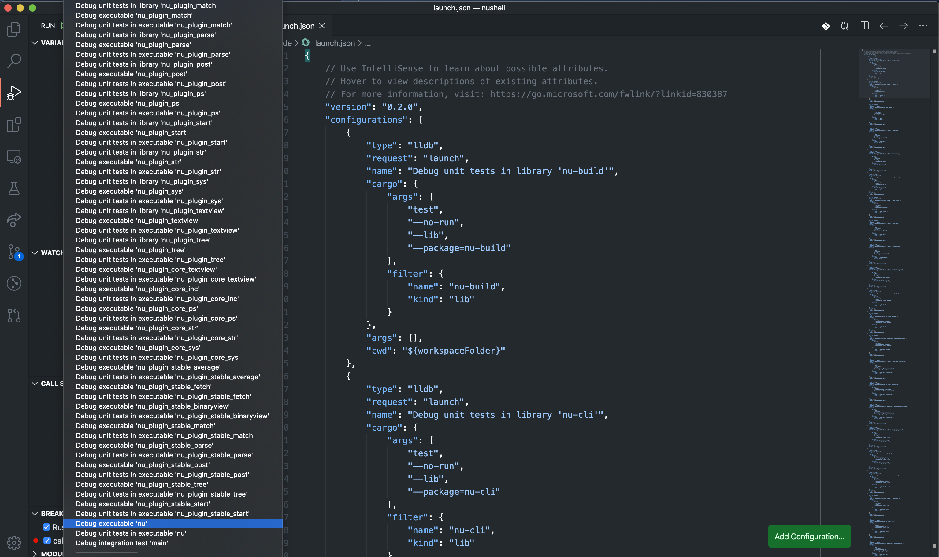 Provide VS Code debug support for Nushell · Issue #1887 · nushell ...