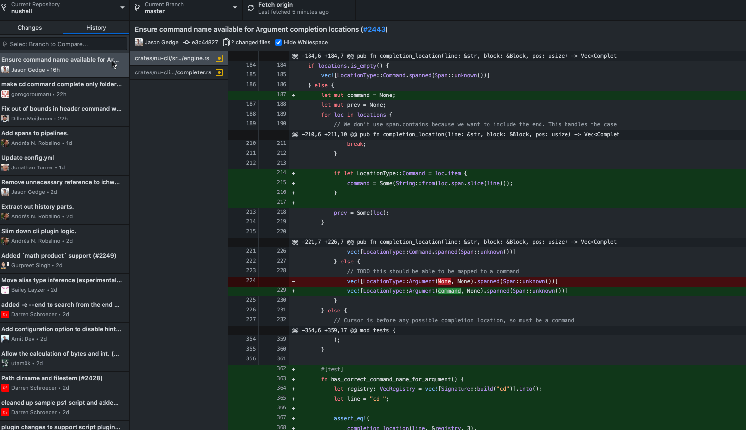 Select Branch to Compare Bugs · Issue #10473 · desktop/desktop · GitHub