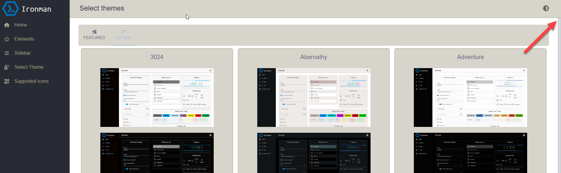 Double Scroll Bar on Themes with default NavigationLayout · Issue 1743