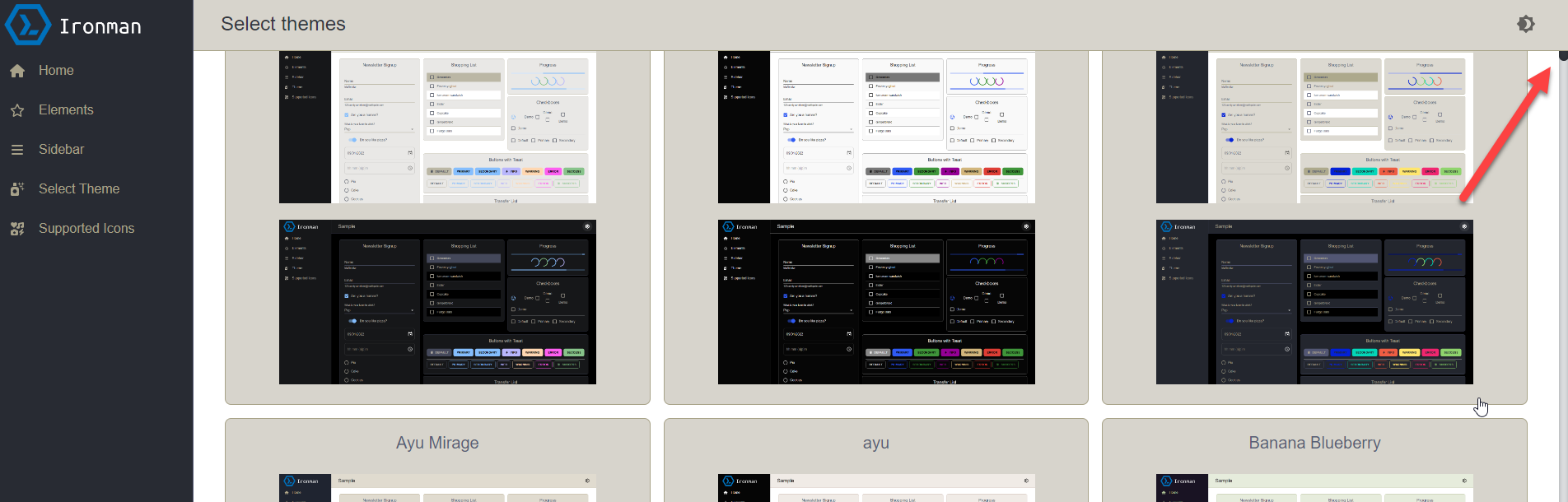 Double Scroll Bar on Themes with default NavigationLayout · Issue 1743