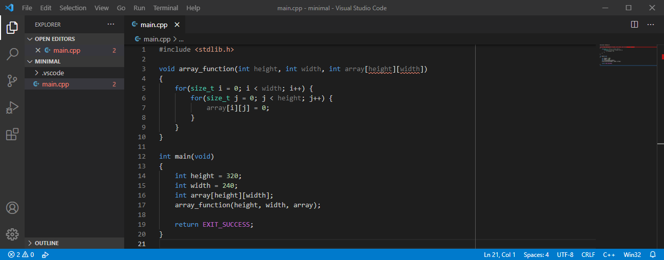 Intellisense Clang VLA · Issue #6995 · microsoft/vscode-cpptools · GitHub