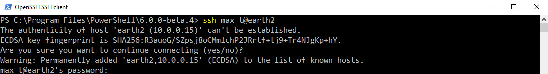SSH between Windows system is very slow using PowerShell or cmd console ...