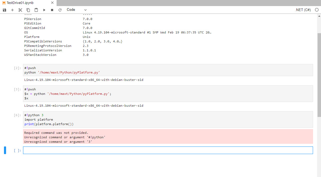 Ability to execute Python code block in a PowerShell Notebook · Issue ...