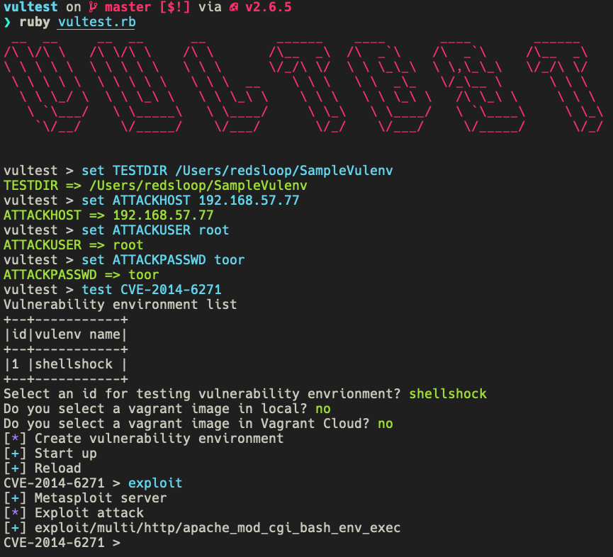 Remote attack CVE-2014-6271