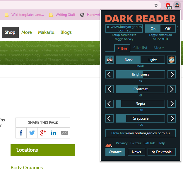 Issue with Dark mode no longer automatically making new websites dark ...