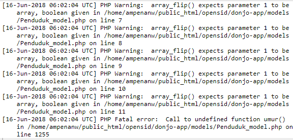 Bug: Error pada Penduduk_model.php · Issue #1093 · OpenSID/OpenSID · GitHub