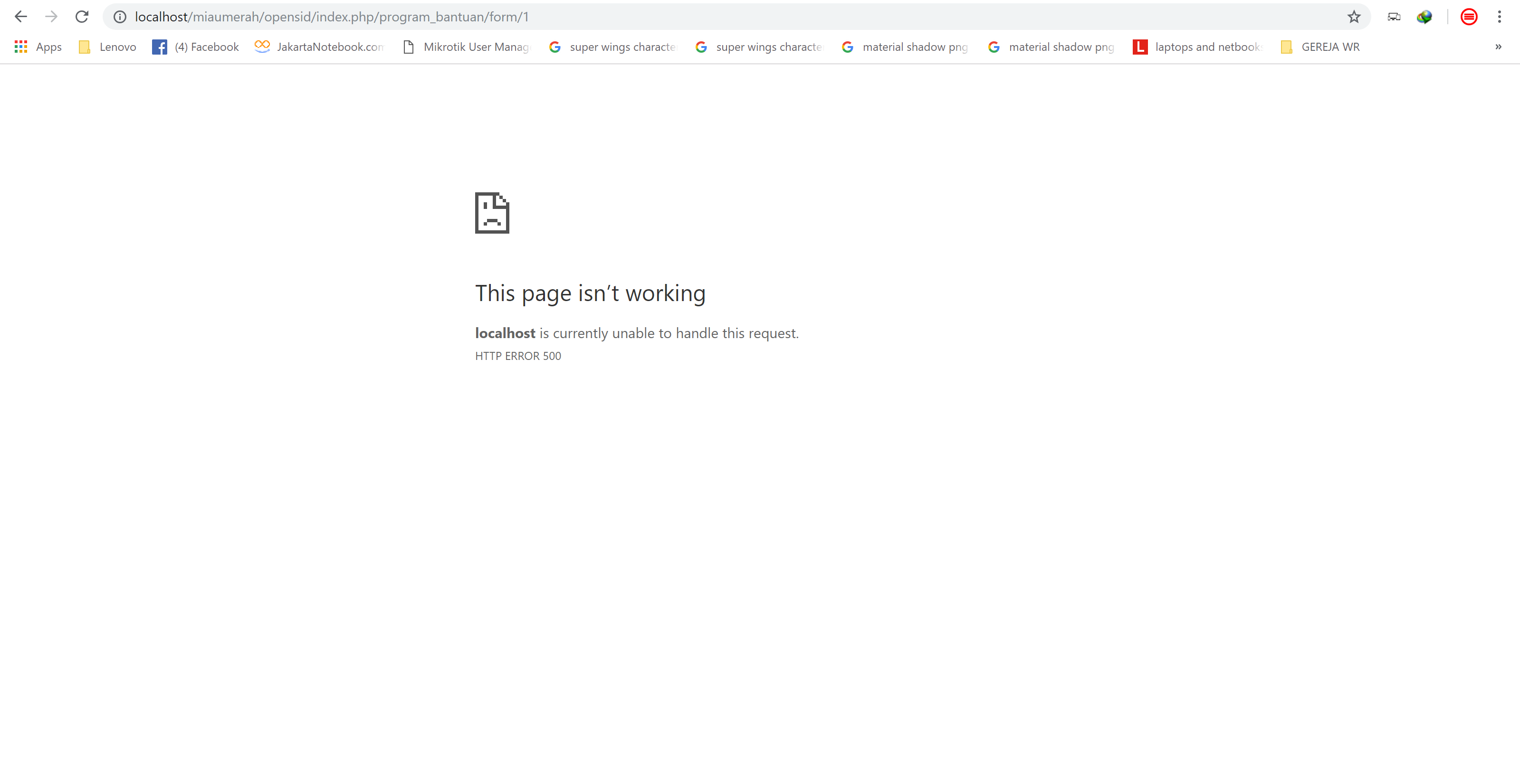 [bug] error 500 saat menambahkan peserta bantuan raskin · Issue #1691 ...