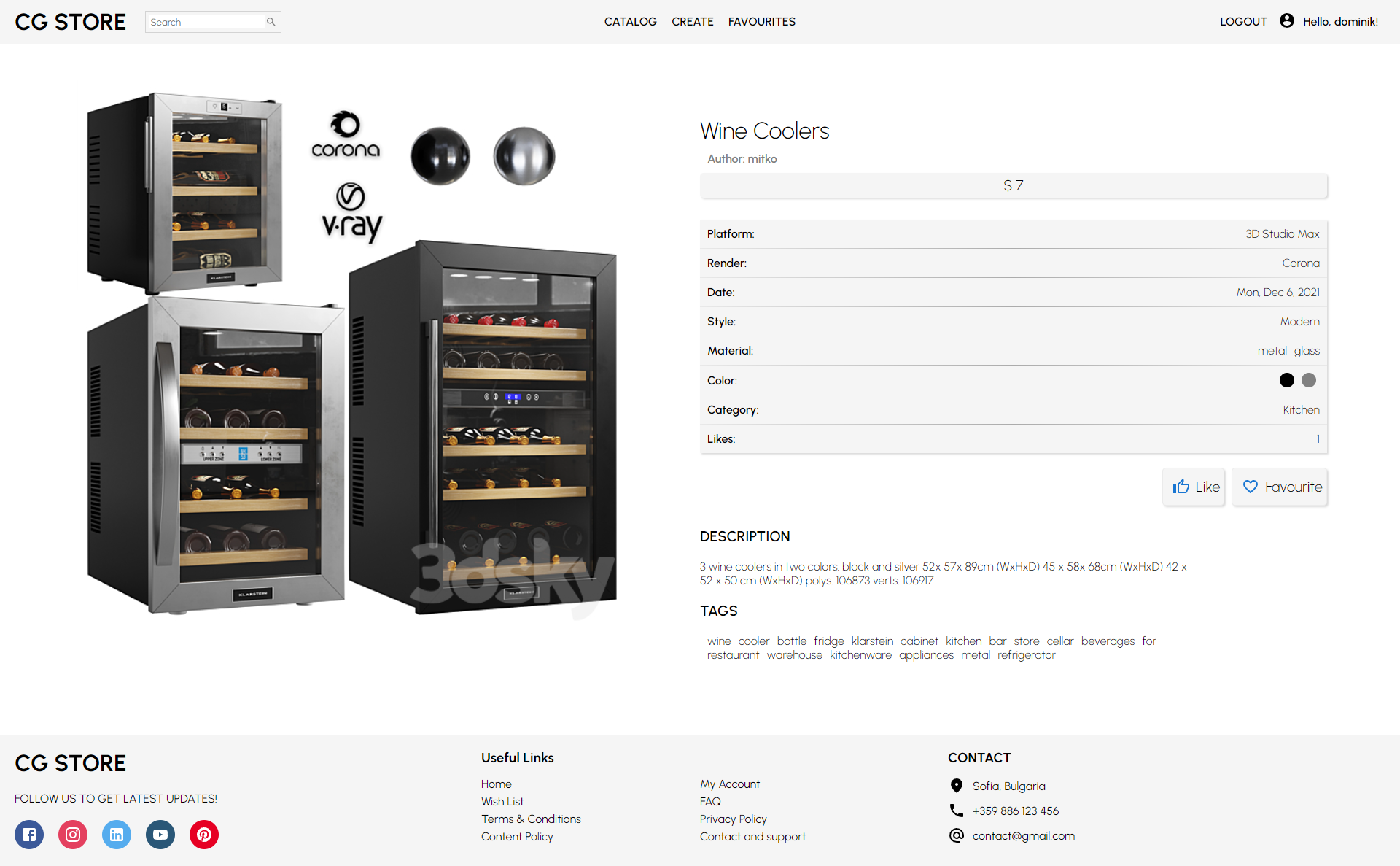 GitHub - Waikikec/3D-Assets-Store: Javascript Web Module November 2021 ...