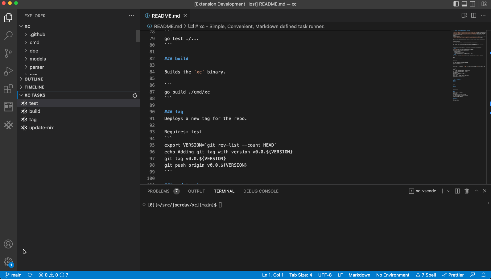 vscode demo