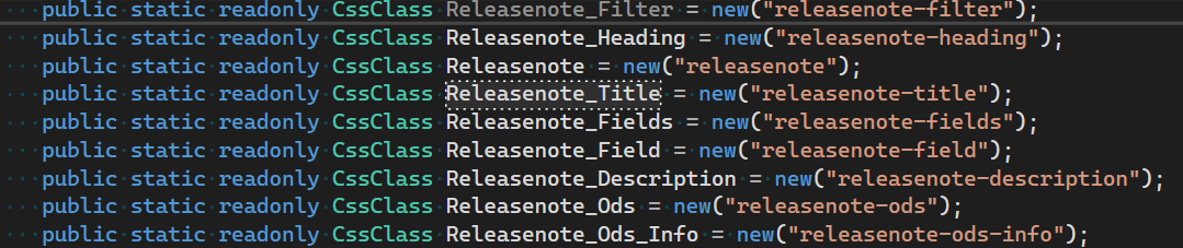 Maak een Css parser voor het verkrijgen van alle css classes; · Issue ...