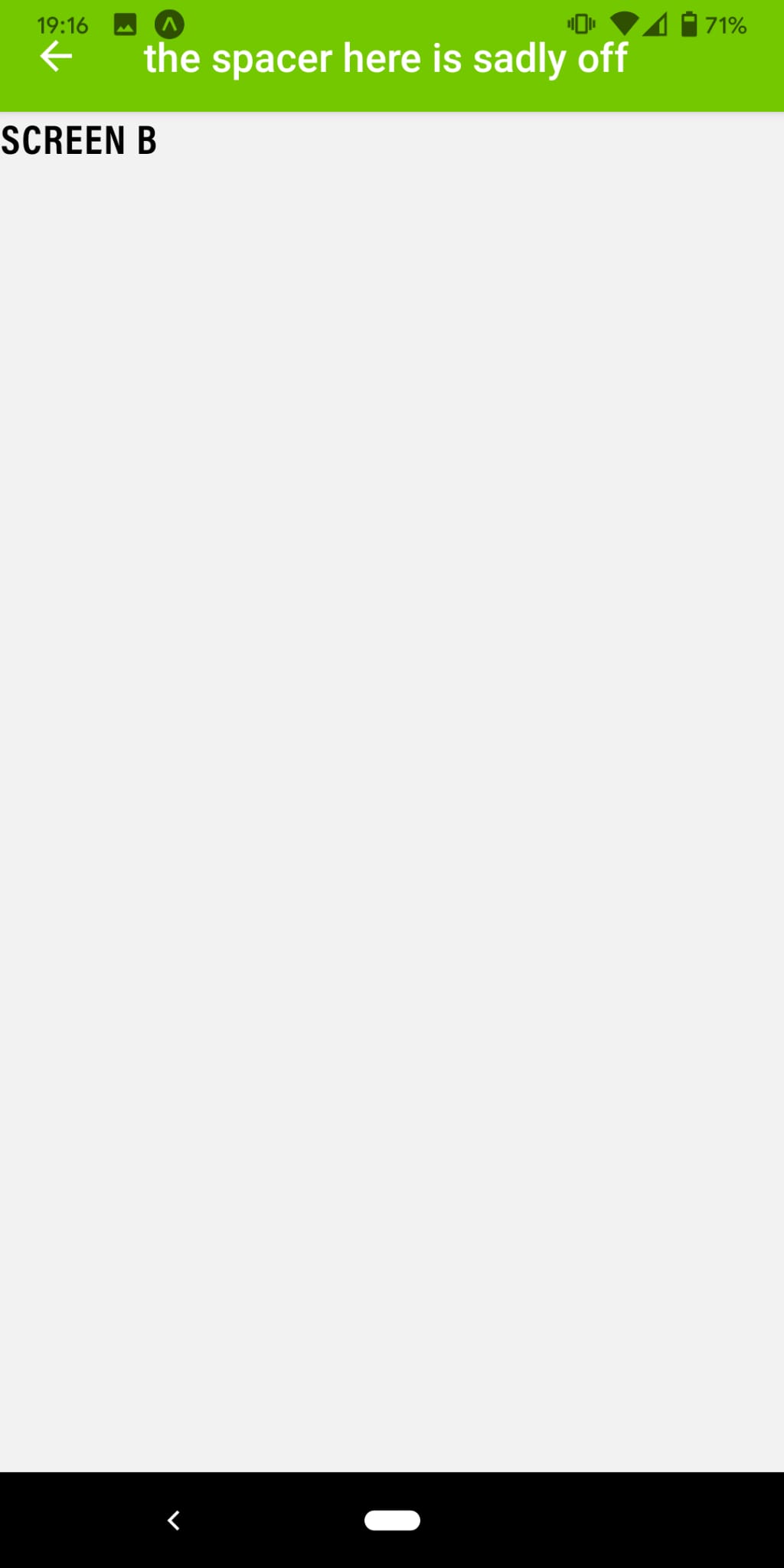 Android header is overlapped · Issue #1478 · react-navigation/react ...