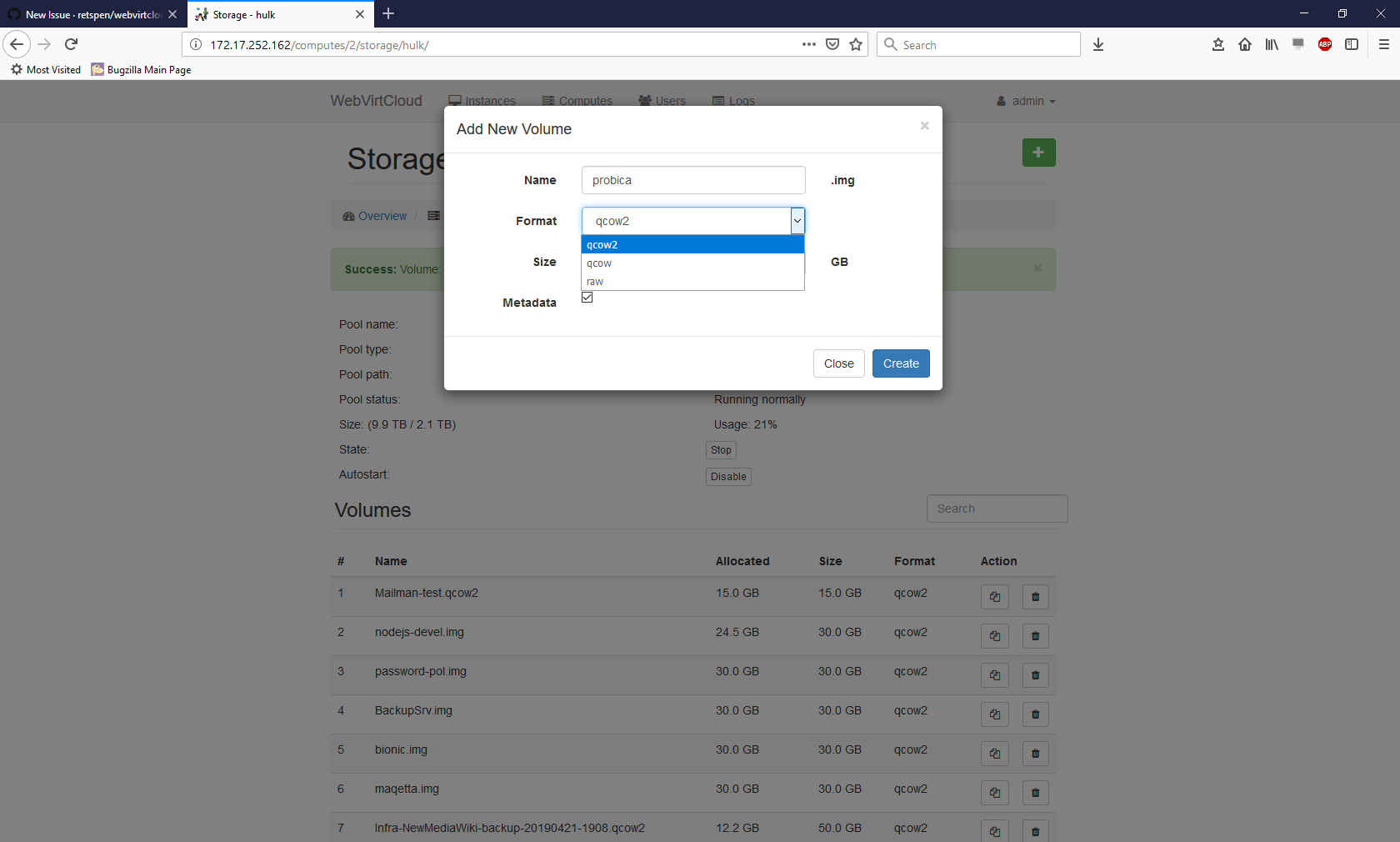 .img Vs .qcow2 · Issue 236 · retspen/webvirtcloud · GitHub