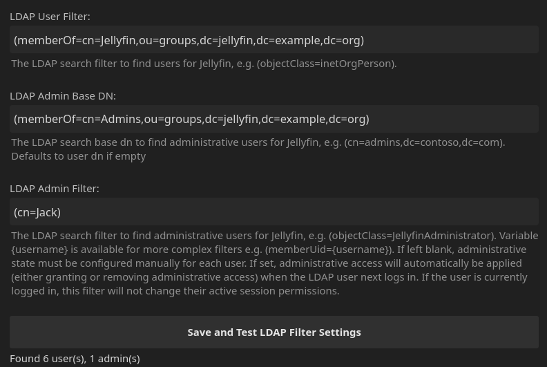 Admin users cannot login via LDAP? · Issue 123 · jellyfin/jellyfin