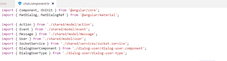 Intellisense with import splits string · Issue #41387 · microsoft ...