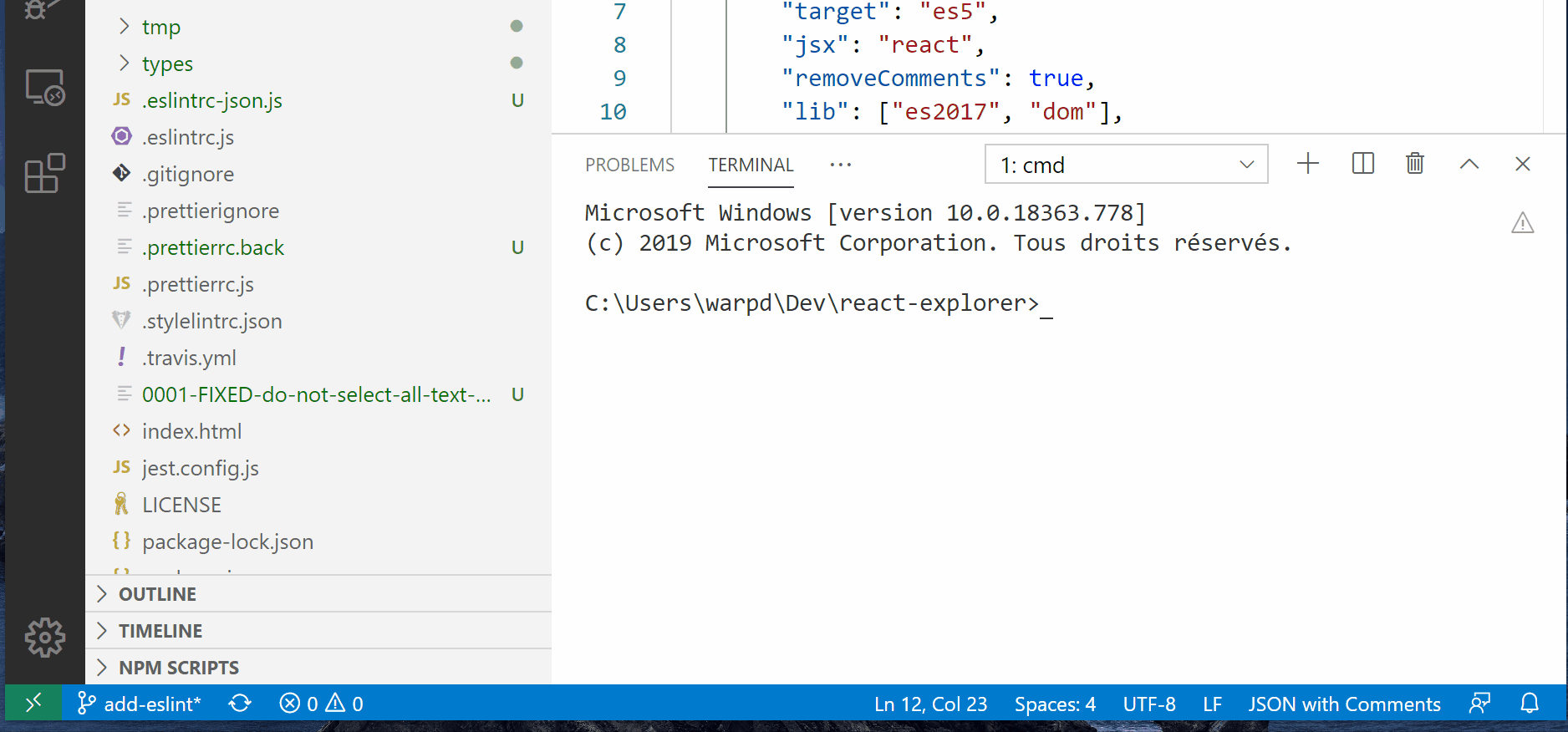 Error: file is a directory when ctrl+click on a path in terminal ...