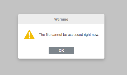 the file cannot be accessed right now · Issue #239 · ONLYOFFICE ...