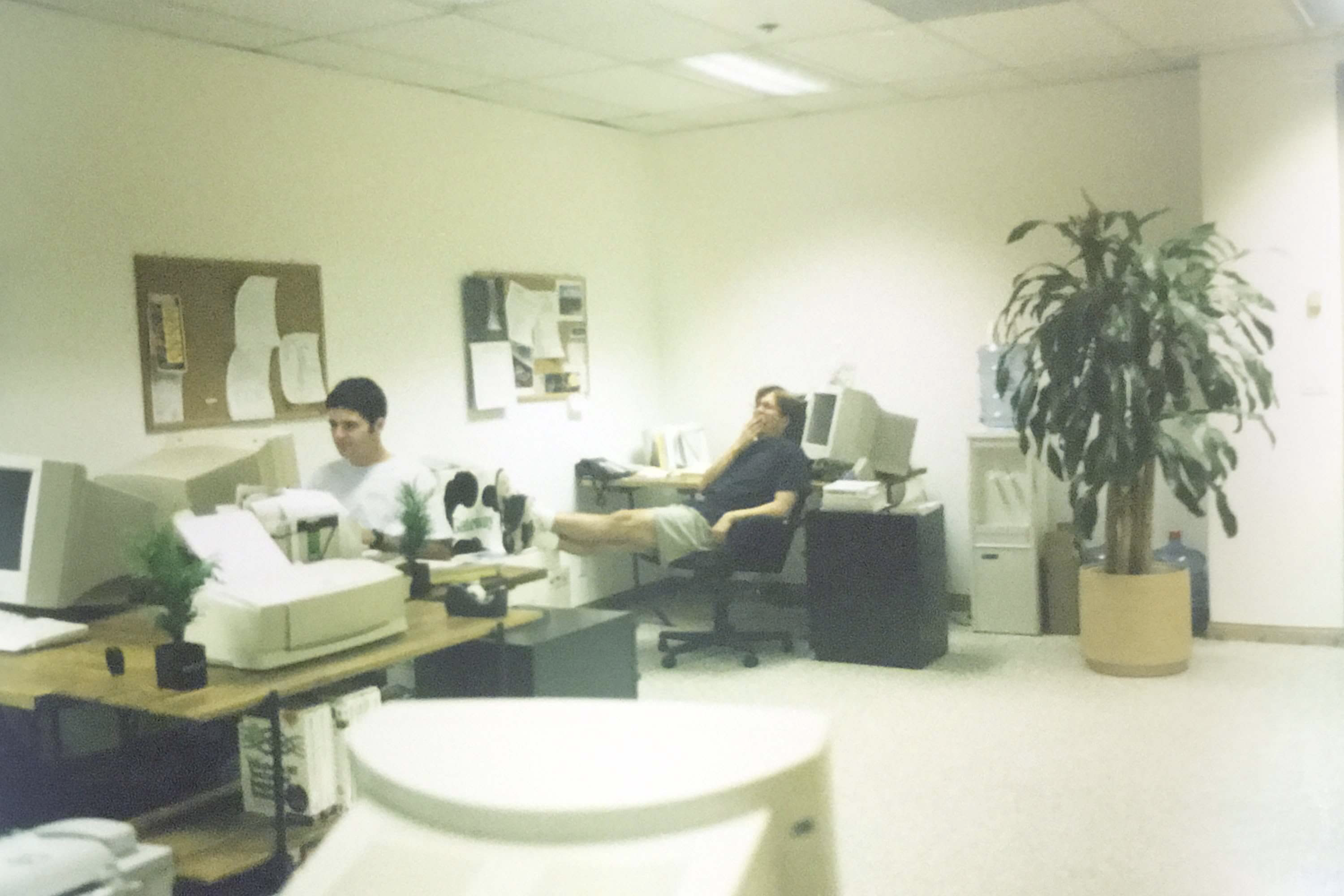 Me hard at work