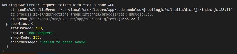 Valhalla: avoid locations/polygons incorrectly formatted in Directions ...