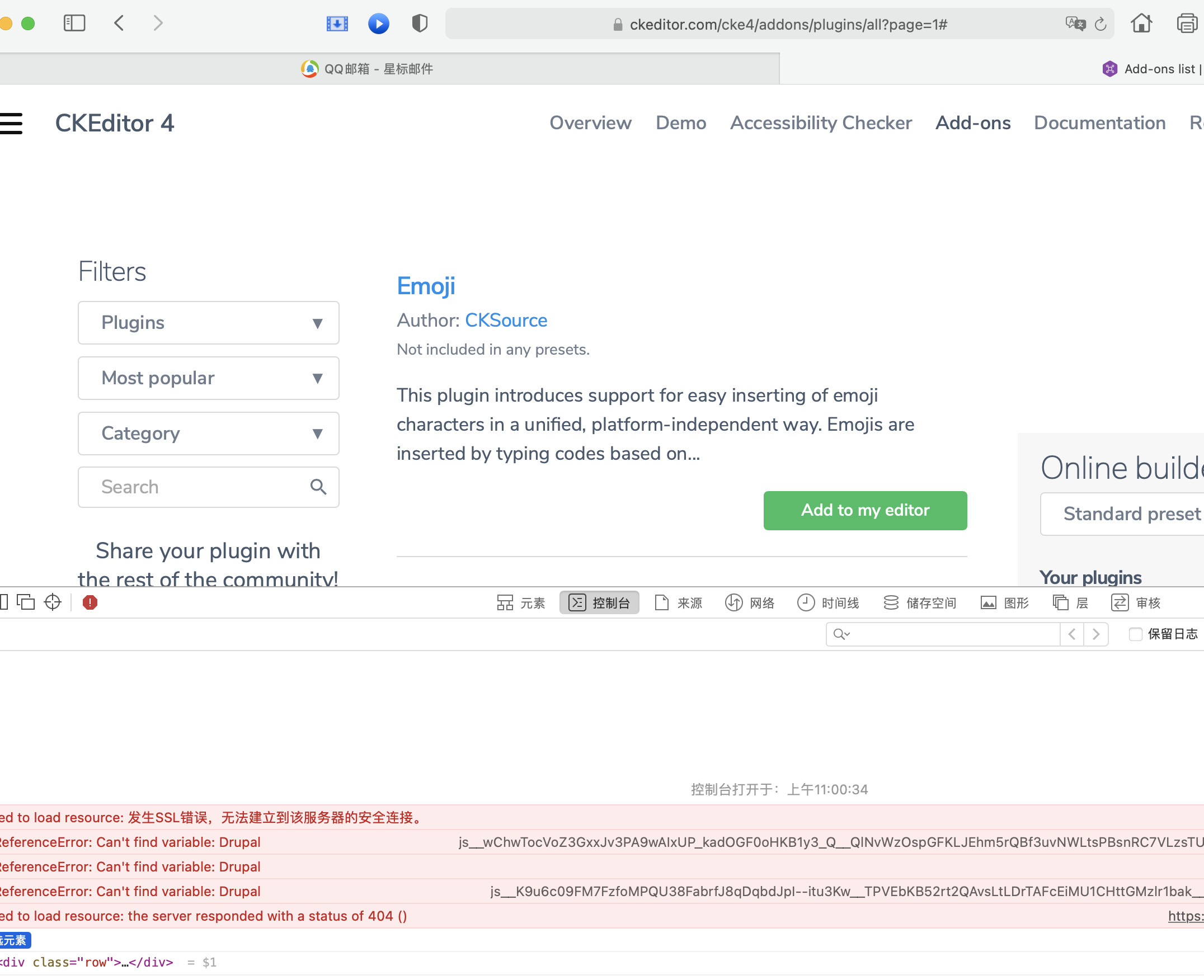 Unable to create ckeditor4 on the official website · Issue #4458 ...
