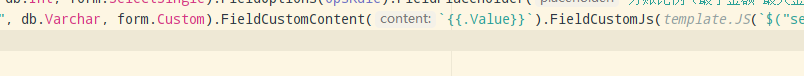 [BUG] CustomContent中模板语法没有被解析 · Issue #276 · GoAdminGroup/go-admin · GitHub