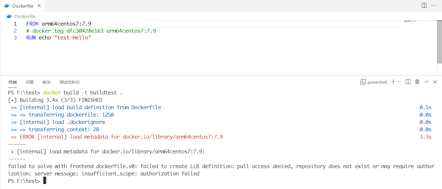 build with Dockerfile FROM local image still fetch/pull remote images ...
