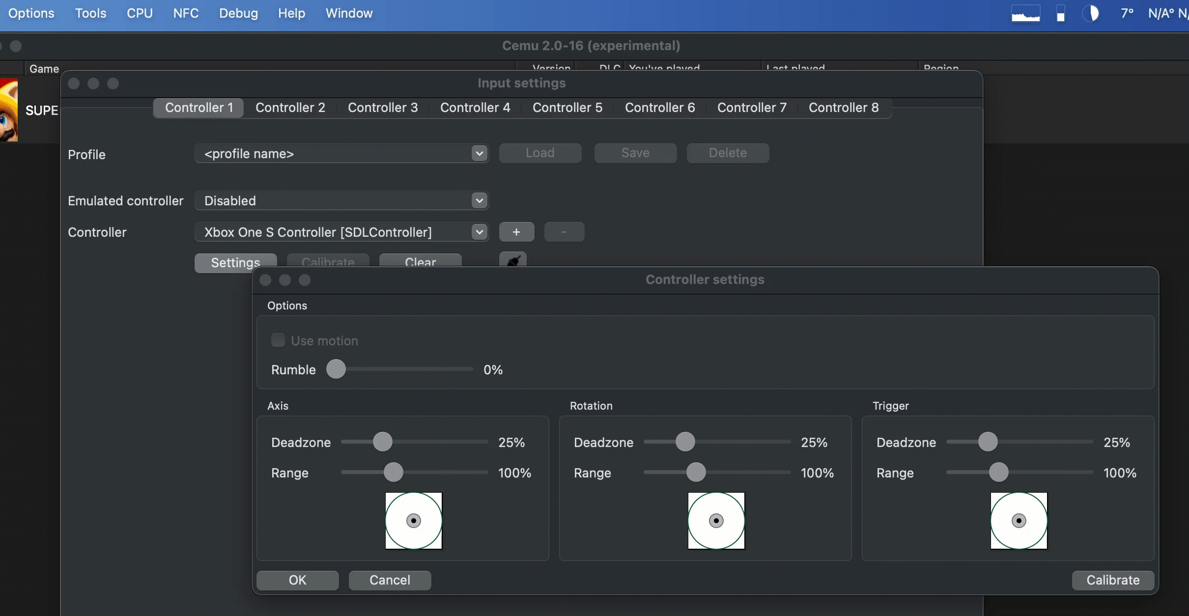 [MacOS] xbox controller support · Issue #508 · cemu-project/Cemu · GitHub