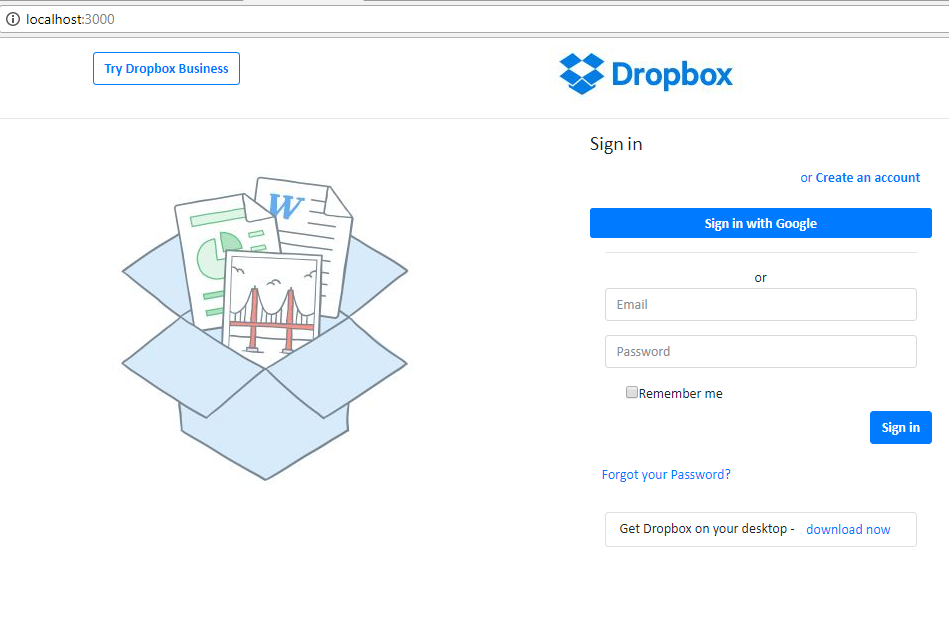 GitHub - ManvithaC/Dropbox-React-Spring: Implemented variations of ...