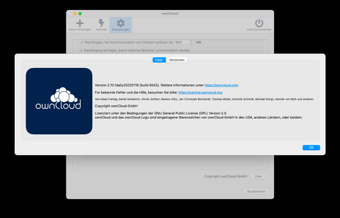 German translation of the about dialog is broken · Issue #9379 ...