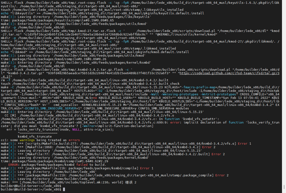 ksmbd为啥只升到3.4.2而不是3.4.3？ · Issue #8873 · coolsnowwolf/lede · GitHub