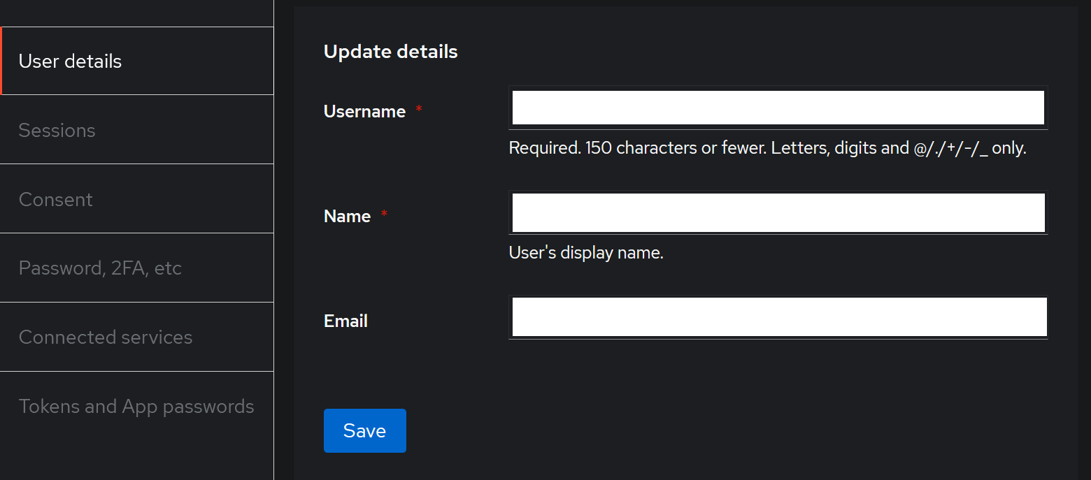 User details does not show · Issue #1497 · goauthentik/authentik · GitHub