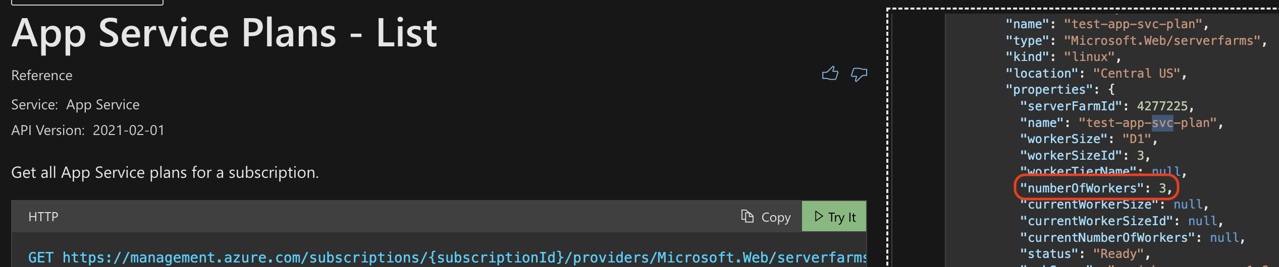 App Service Plans Missing Number of Workers · Issue #7990 · Azure/azure-rest -api-specs · GitHub