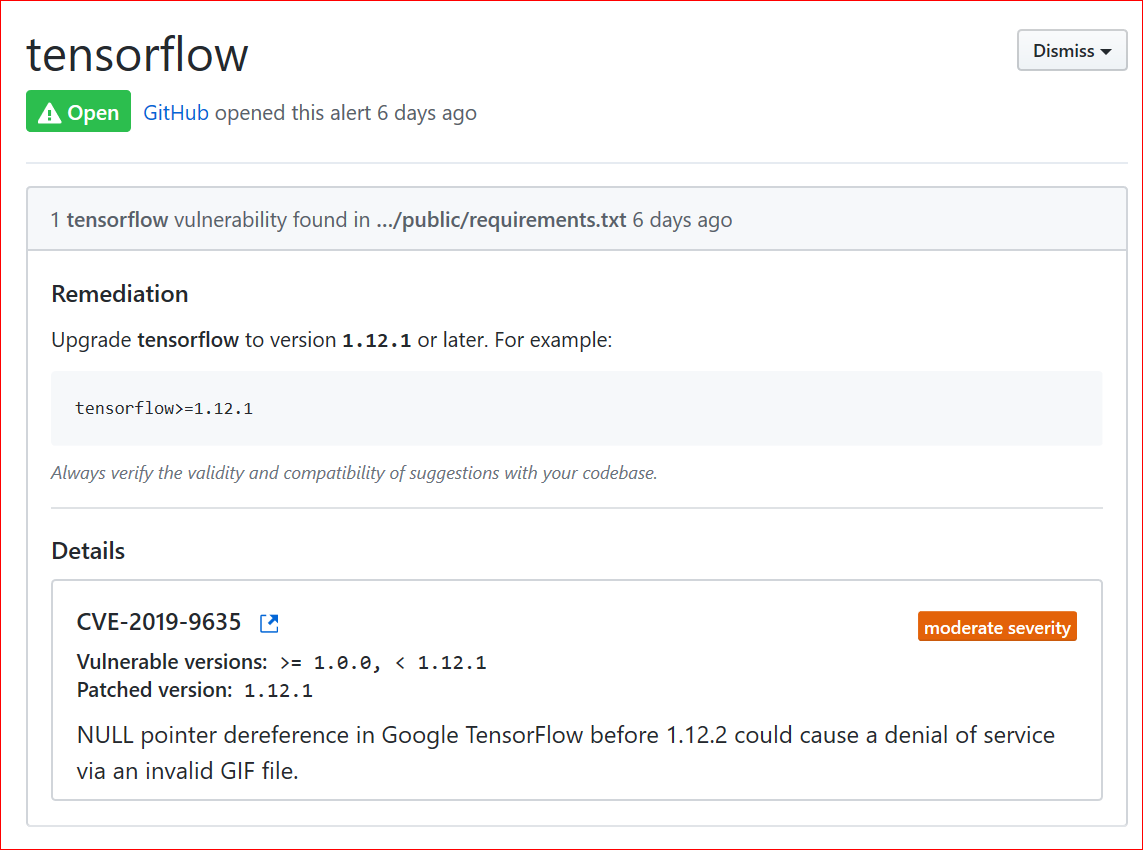 update tensorflow package for python environment by orilevari · Pull ...
