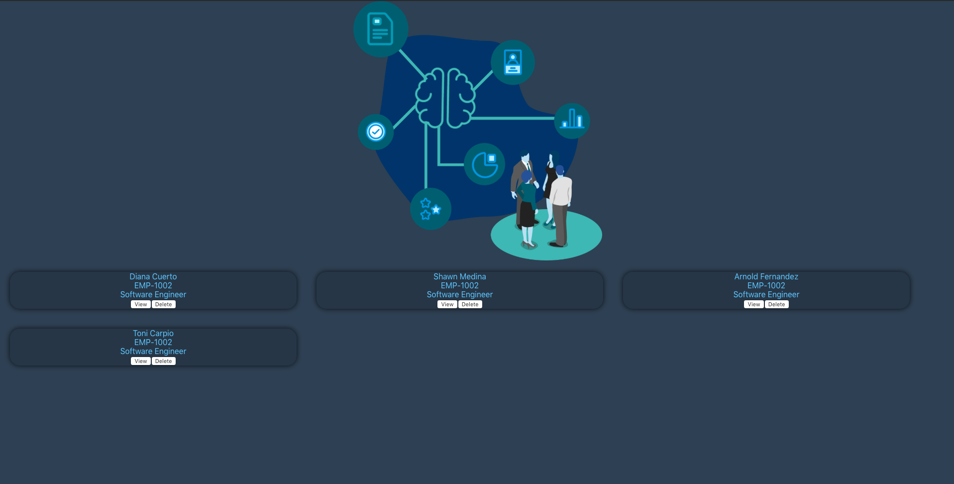 github - hr-curtissimo example-react-code: example... GitHub - tonimaristelaestabillo/react-demo-hris: Sample React + Redux ...