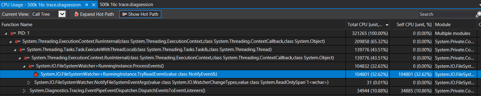 Can dotnet-trace impact app process cpu usage · Issue #1914 · dotnet ...