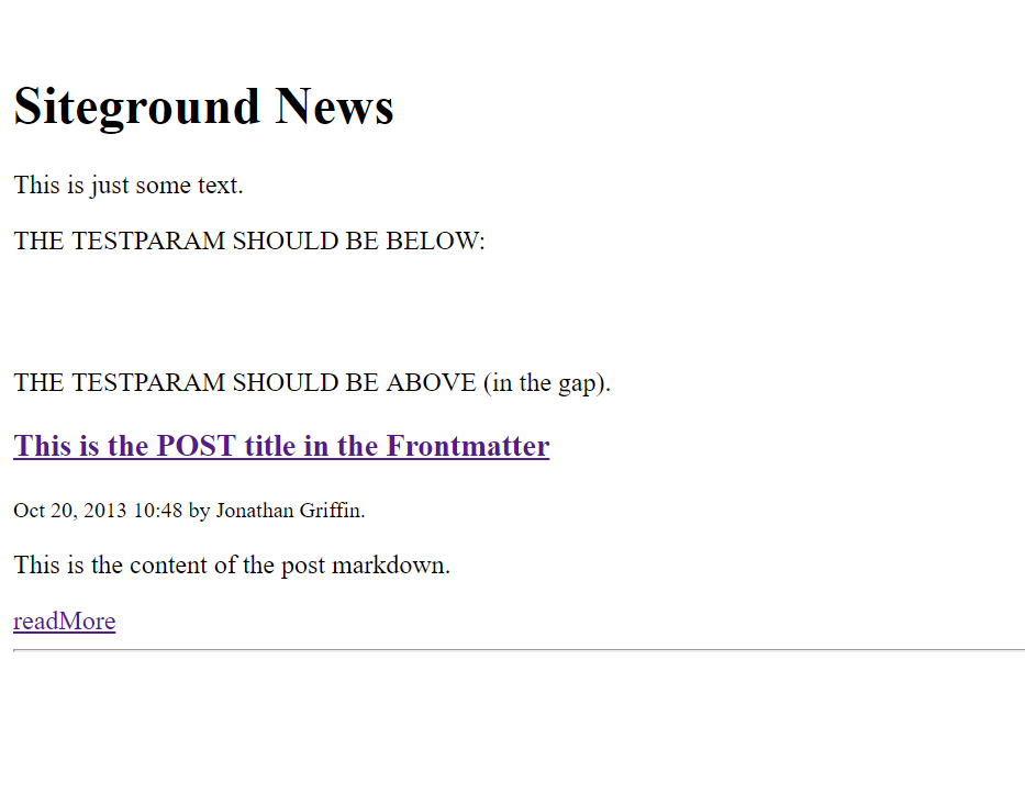 Taxonomy Frontmatter Bug - Description plus link to repo with bug ...