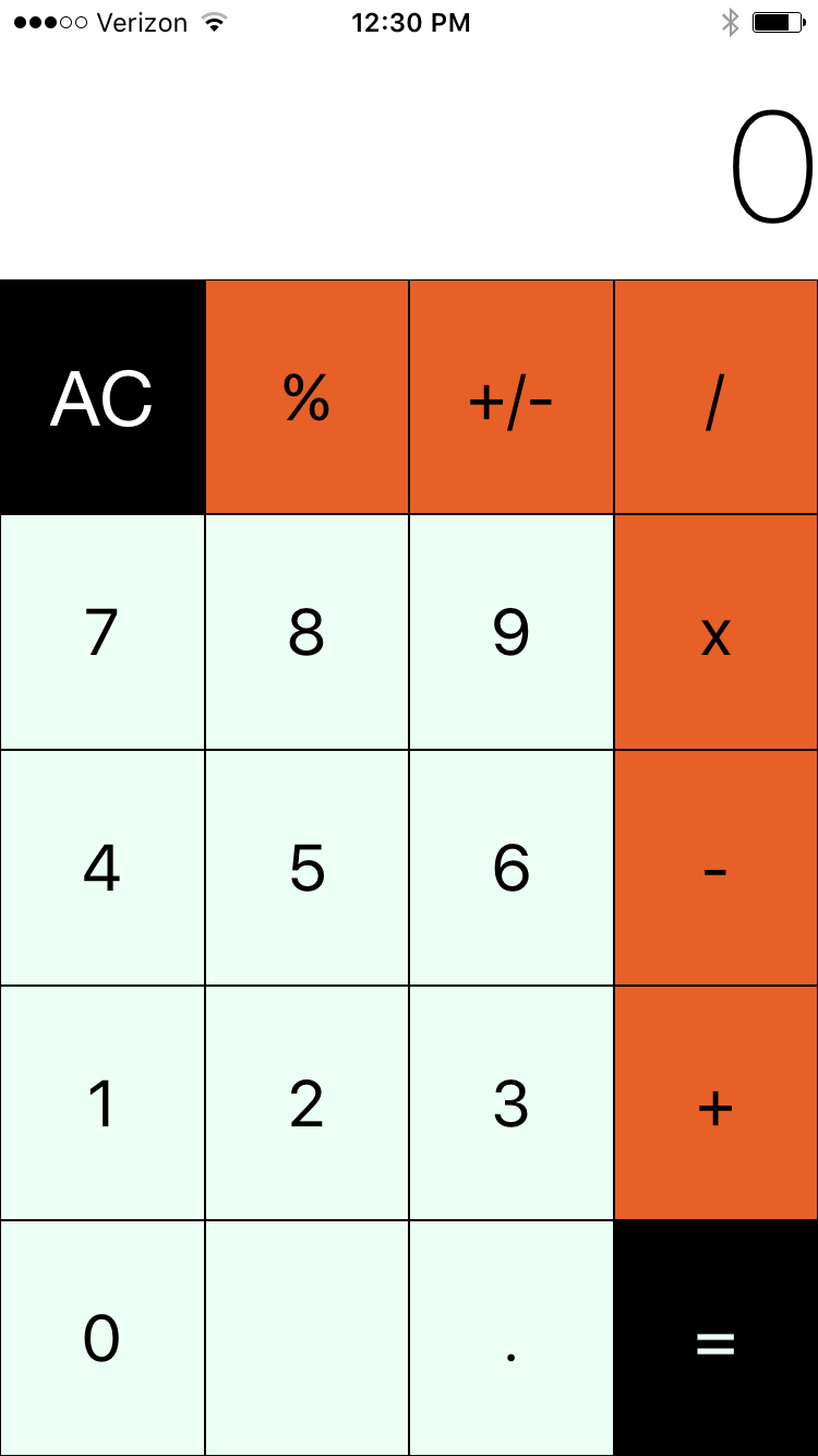 GitHub - priyax/Calculator: A replica of the IPhone calculator app · GitHub