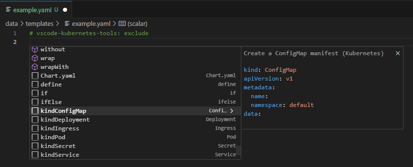 schema validation conflicts with other vscode extension on templates ...