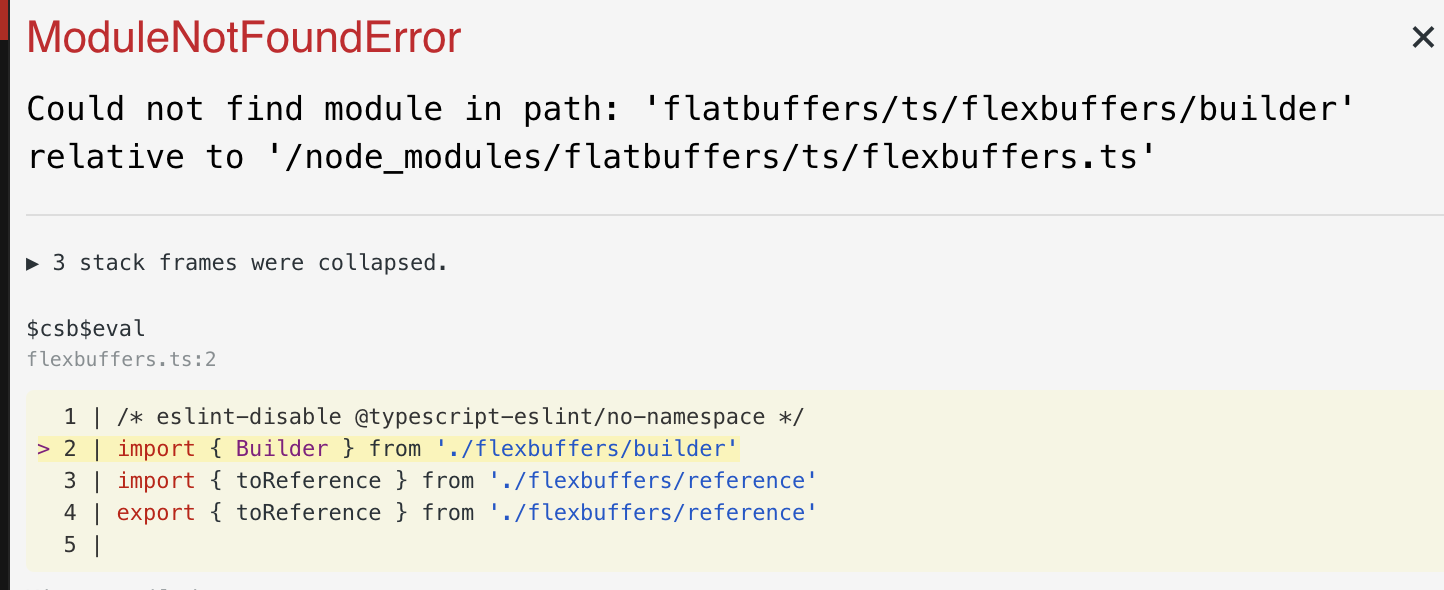 Missing flexbuffers from npm package · Issue #6849 · google/flatbuffers ...