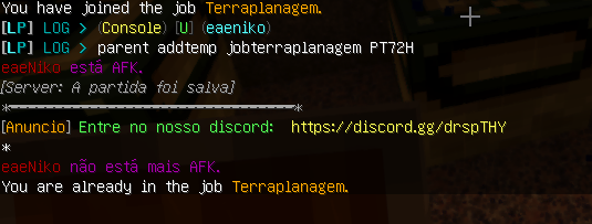 Server thread/INFO Error: You can only use that command in game · Issue ...