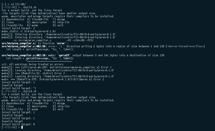 Build failing on Archlinux both from AUR and github · Issue #635 ...