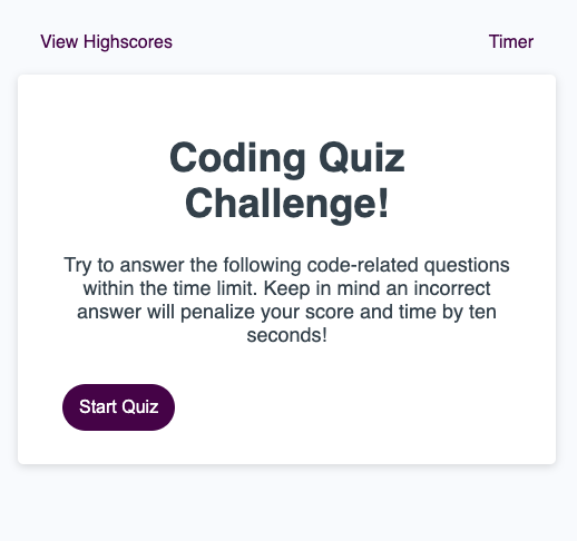 GitHub - mrramontorres/code-quiz