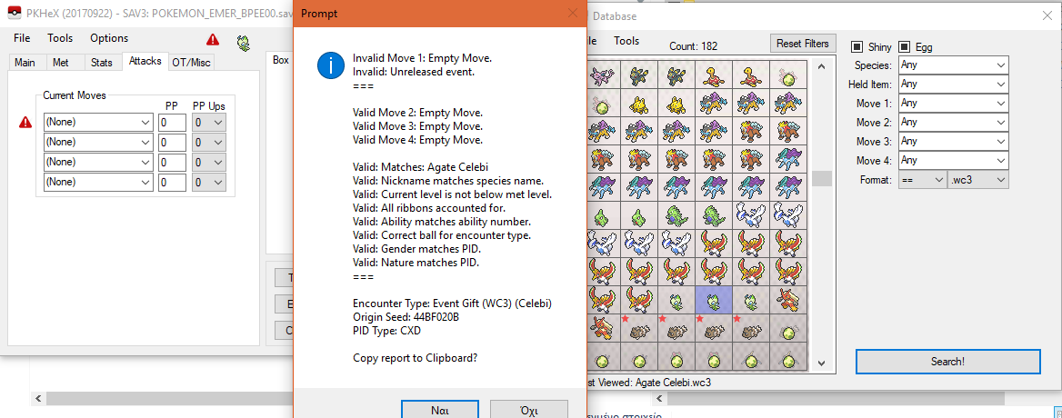 mgdb error (empty move) · Issue #1507 · kwsch/PKHeX · GitHub