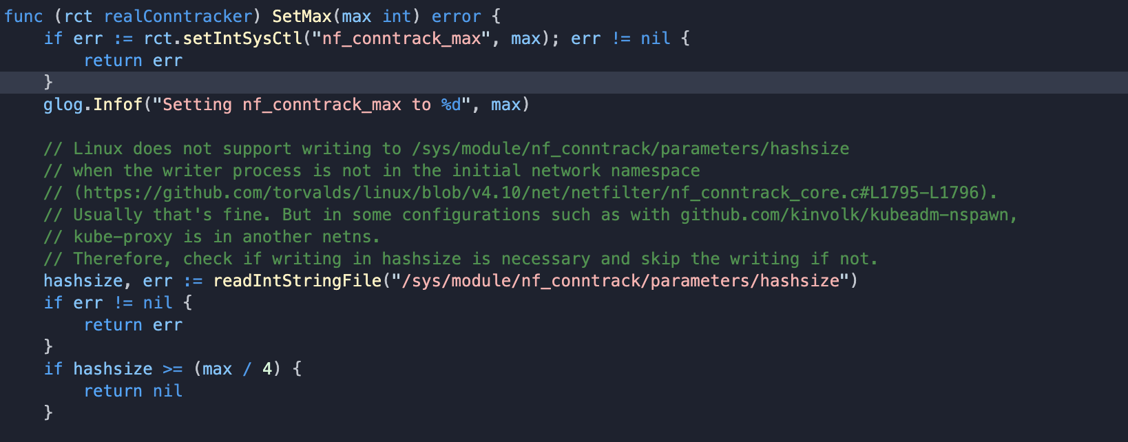 关于集群节点nf_conntrack_max内核参数重启失效的问题· Issue